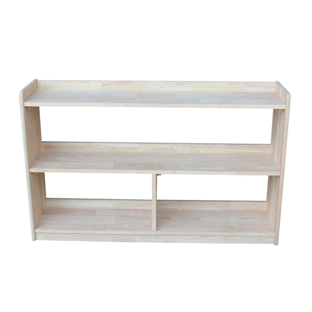 International Concepts - Abby Divided Bookcase - 30inH - SH-14830 veiw 3
