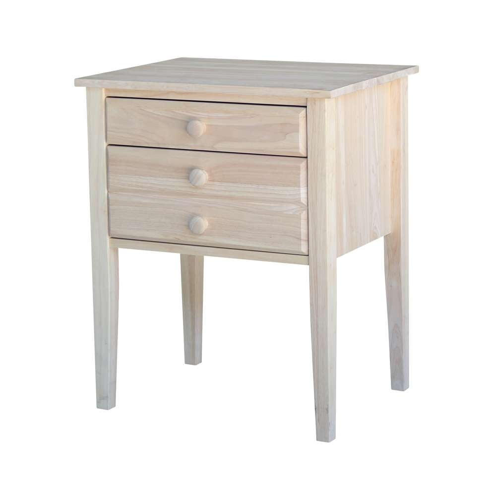 International Concepts - Accent Table with Drawers - OT-66 veiw 1