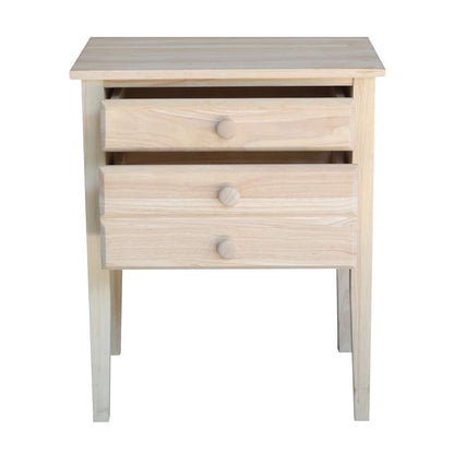International Concepts - Accent Table with Drawers - OT-66 veiw 4
