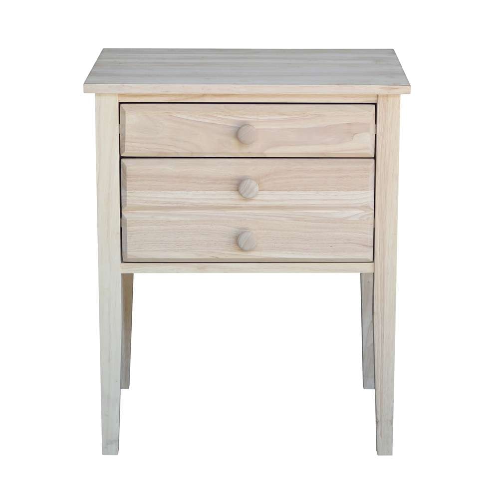 International Concepts - Accent Table with Drawers - OT-66 veiw 5