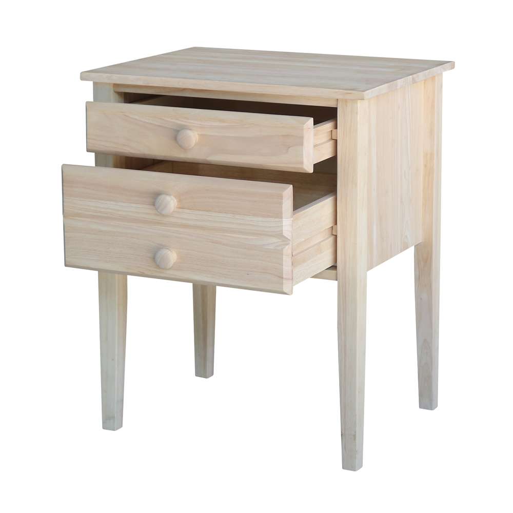 International Concepts - Accent Table with Drawers - OT-66 veiw 6