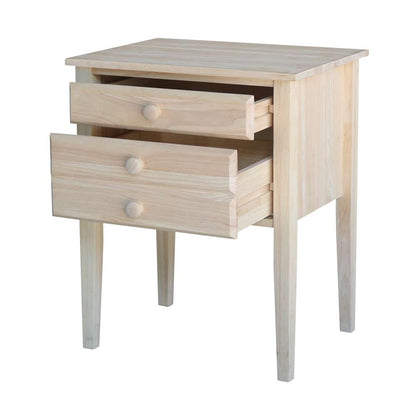 International Concepts - Accent Table with Drawers - OT-66 veiw 6