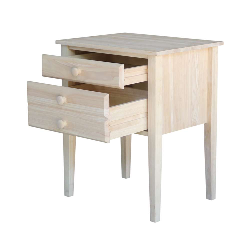 International Concepts - Accent Table with Drawers - OT-66 veiw 7