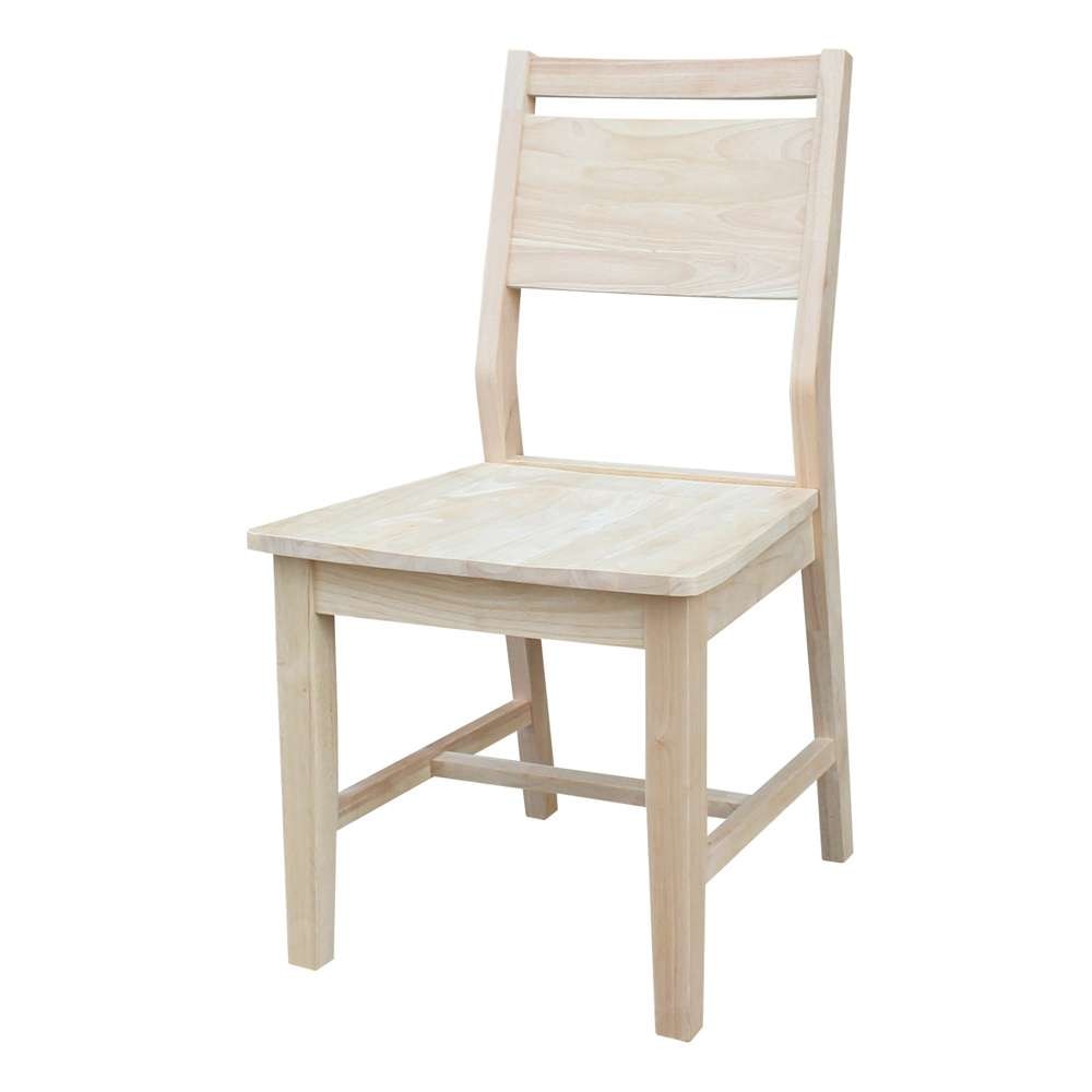 International Concepts - Aspen Panel Chair (Set of 2) - C-3P veiw 1