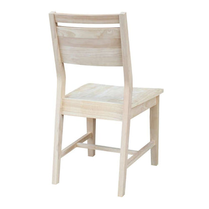 International Concepts - Aspen Panel Chair (Set of 2) - C-3P veiw 2
