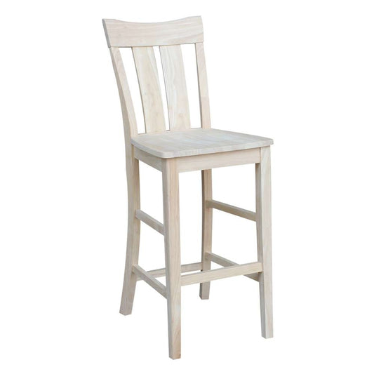 International Concepts - Ava Bar Height Stool - 30inSH - S-133 veiw 1