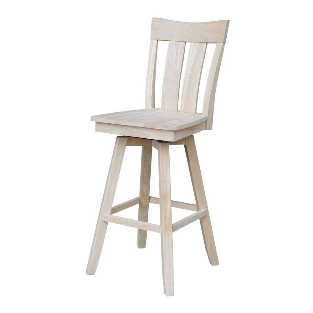 International Concepts - Ava Bar Height Stool - 30inSH  - S-133SW veiw 1