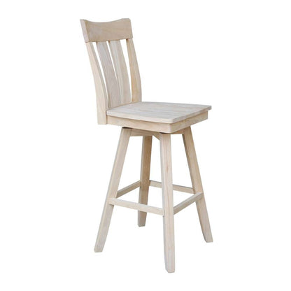 International Concepts - Ava Bar Height Stool - 30inSH  - S-133SW veiw 5