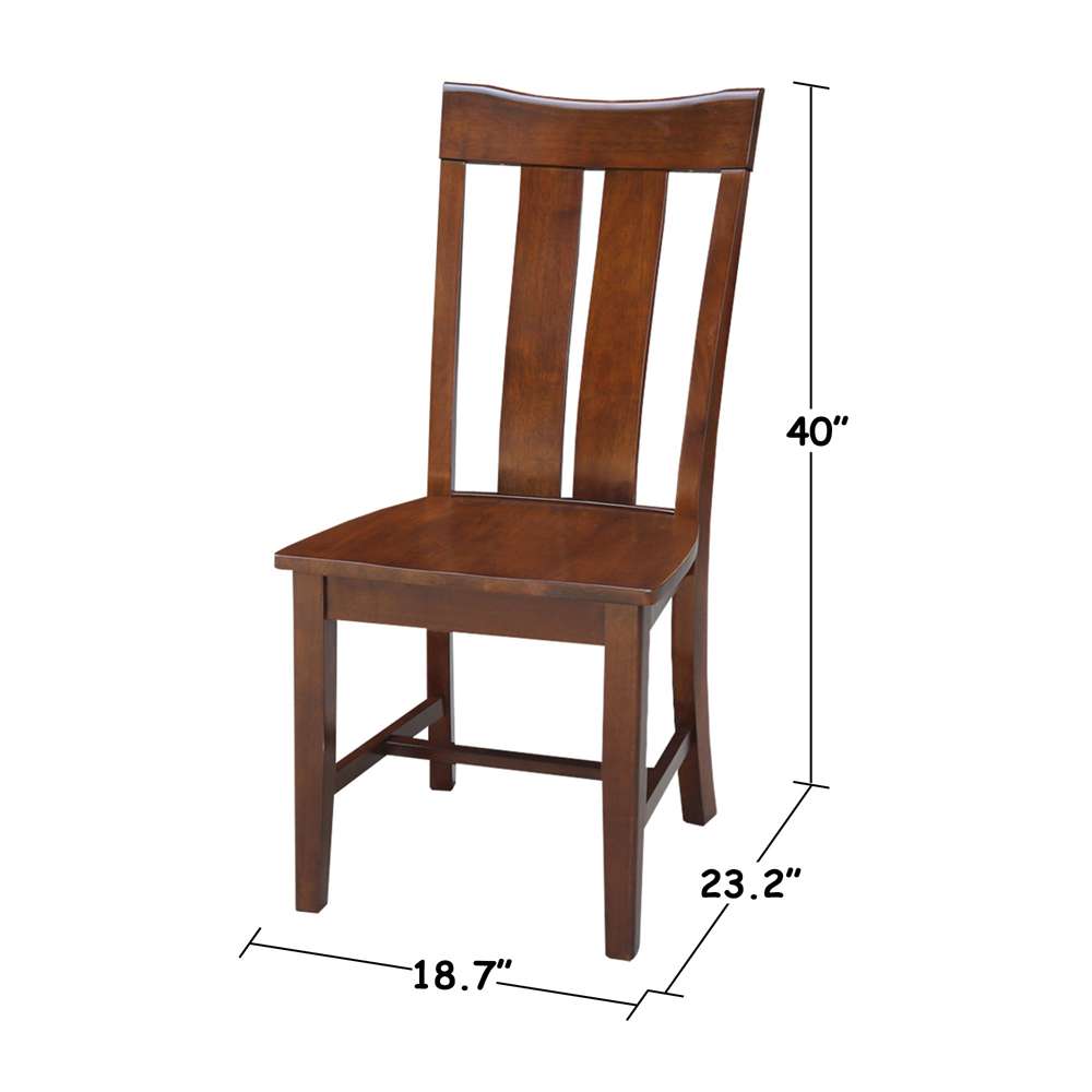 International Concepts - Ava Chair in Espresso Finish (Set of 2) - C581-13P veiw 3