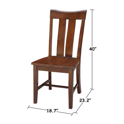 International Concepts - Ava Chair in Espresso Finish (Set of 2) - C581-13P veiw 3