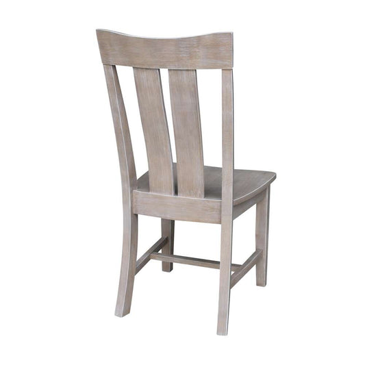 International Concepts - Ava Chair in Washed Gray Taupe Finish (Set of 2) - C09-13P veiw 2