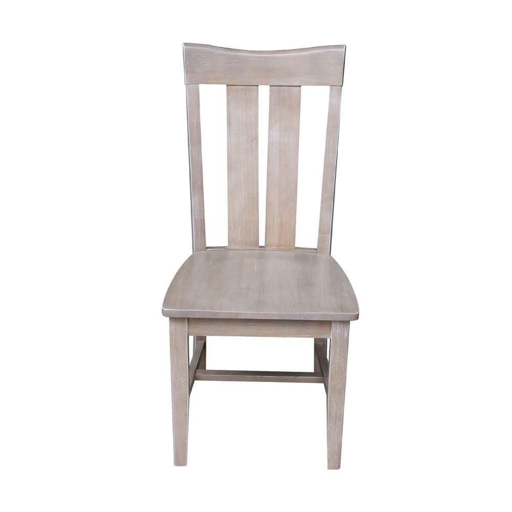 International Concepts - Ava Chair in Washed Gray Taupe Finish (Set of 2) - C09-13P veiw 5