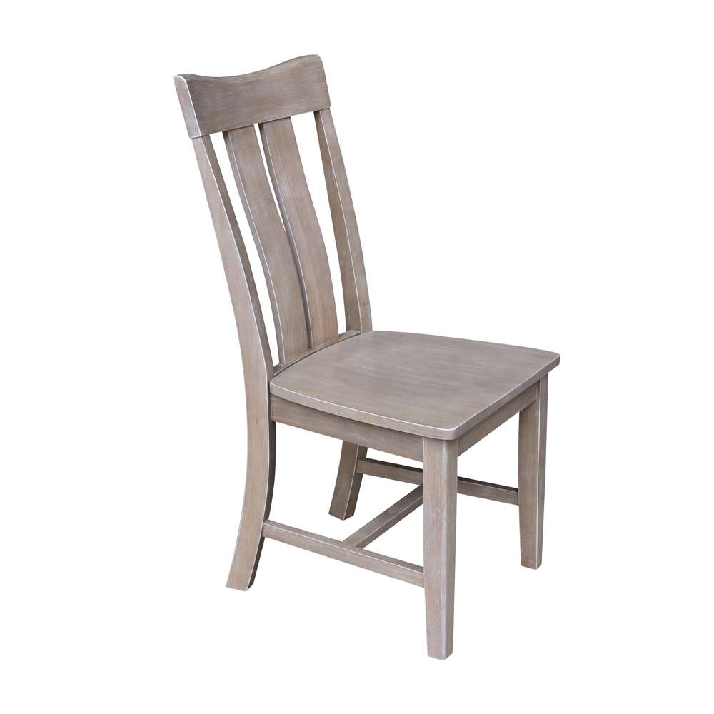 International Concepts - Ava Chair in Washed Gray Taupe Finish (Set of 2) - C09-13P veiw 7