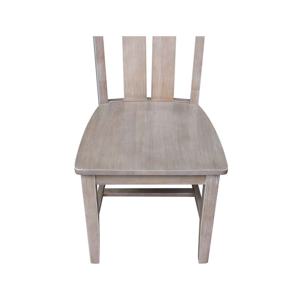 International Concepts - Ava Chair in Washed Gray Taupe Finish (Set of 2) - C09-13P veiw 9