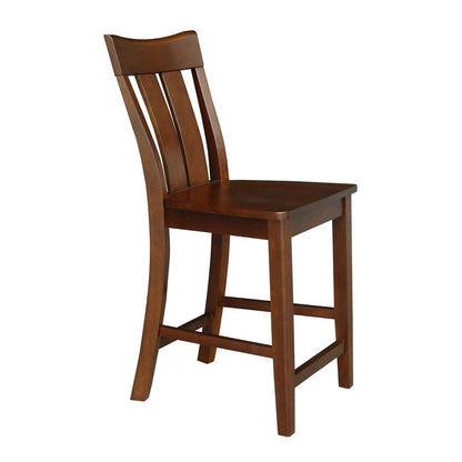 International Concepts - Ava Counter Height Stool - 24inSH in Espresso Finish - S581-132 veiw 8