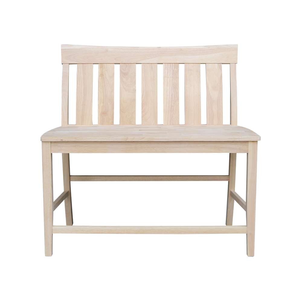International Concepts - Ava Tall Bench - 24in Seat Height - BE-132 veiw 4