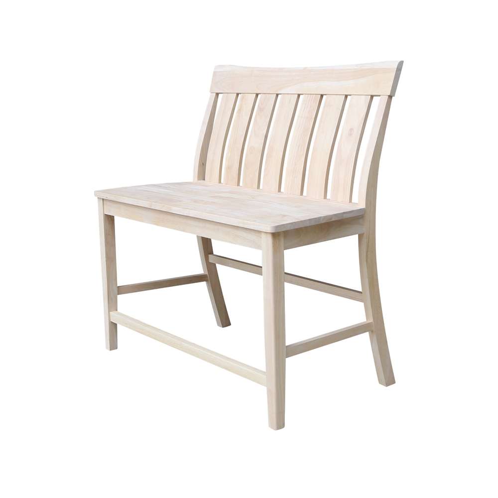 International Concepts - Ava Tall Bench - 24in Seat Height - BE-132 veiw 6