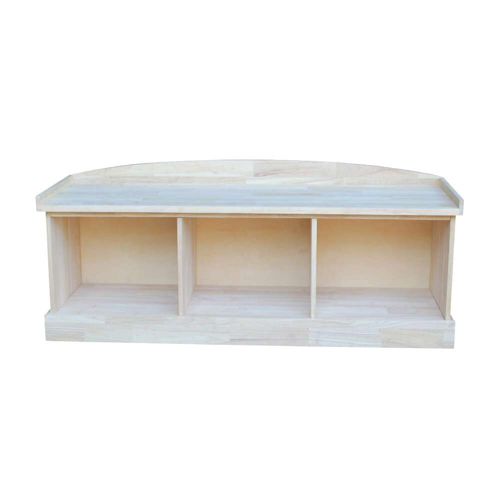 International Concepts - Bench with Storage - BE-150 veiw 3