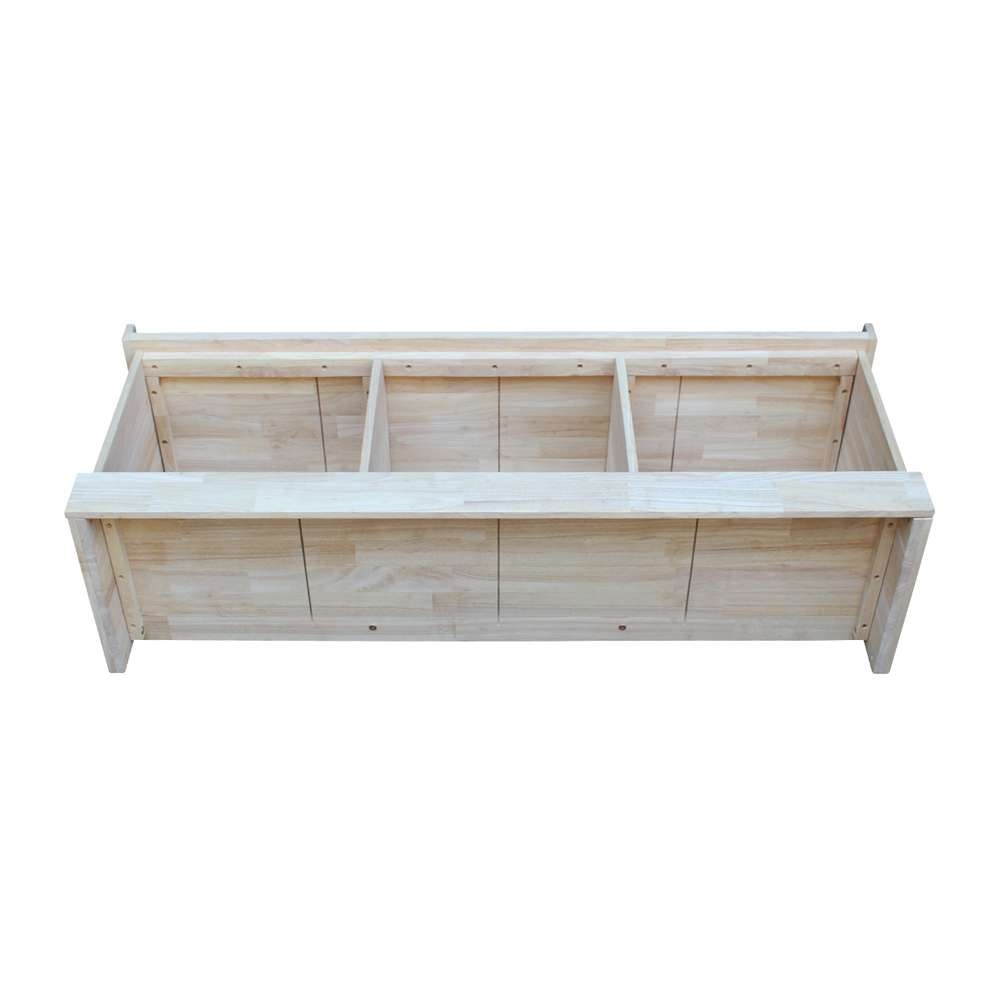 International Concepts - Bench with Storage - BE-150 veiw 5