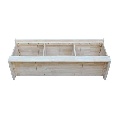 International Concepts - Bench with Storage - BE-150 veiw 5