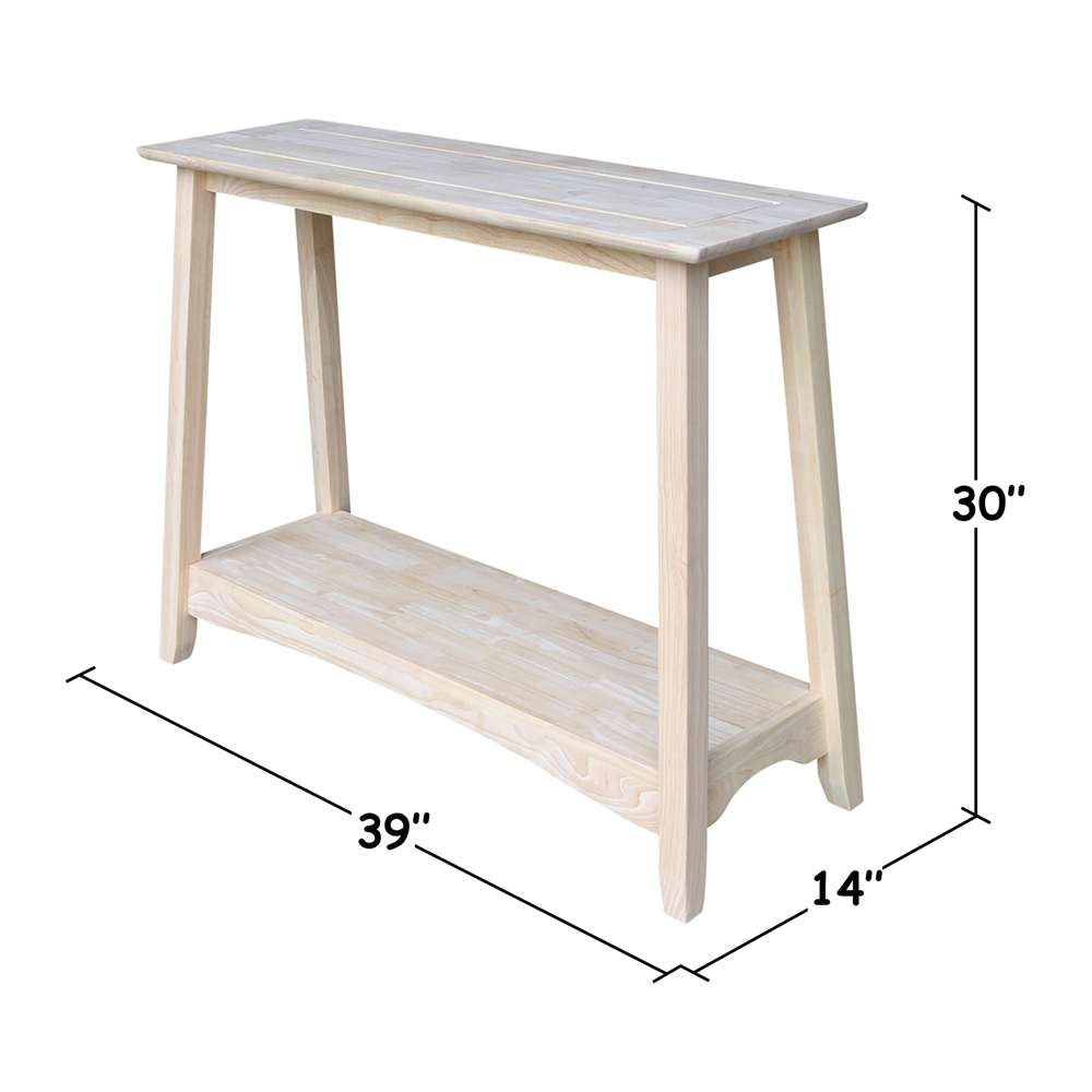 International Concepts - Bombay Console Table - OT-4S veiw 2