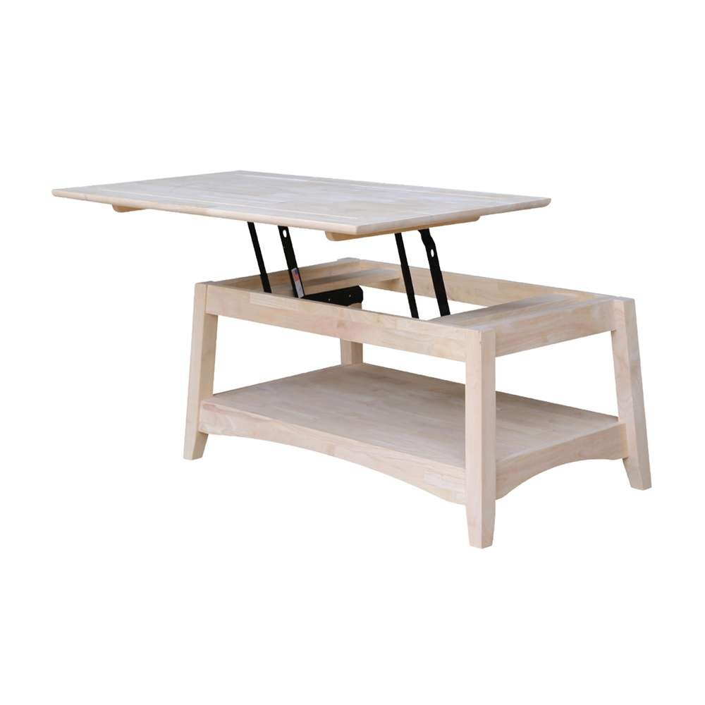 International Concepts - Bombay Tall Coffee Table-With Lift Top - OT-4TCL veiw 2