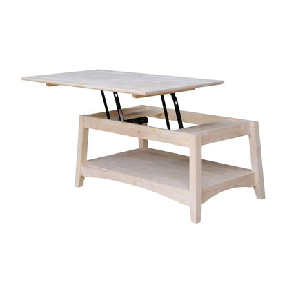 International Concepts - Bombay Tall Coffee Table-With Lift Top - OT-4TCL veiw 2