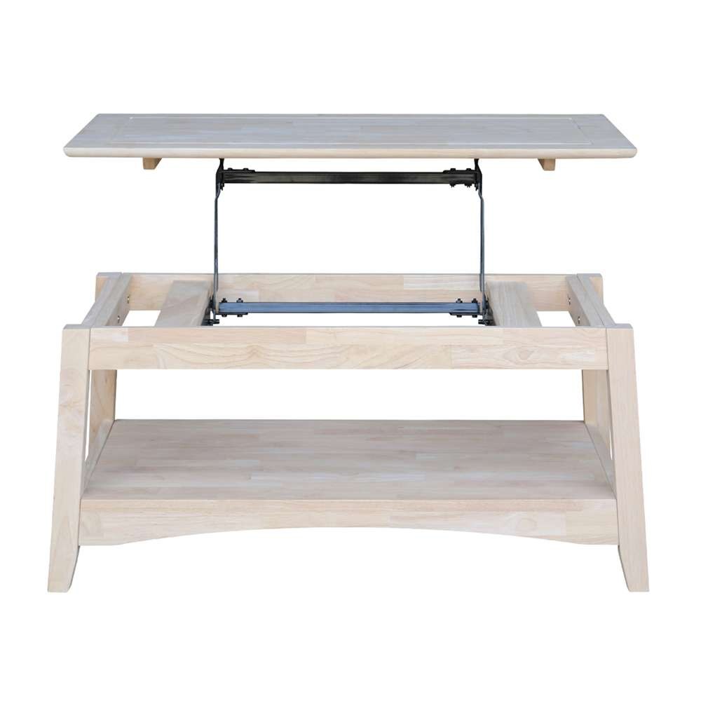 International Concepts - Bombay Tall Coffee Table-With Lift Top - OT-4TCL veiw 4
