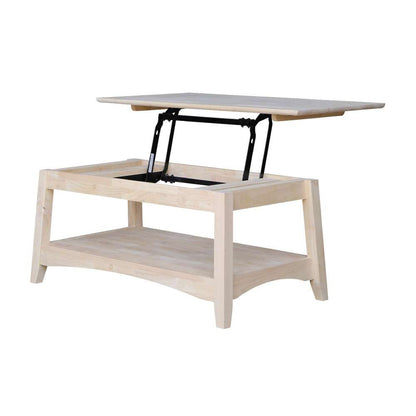 International Concepts - Bombay Tall Coffee Table-With Lift Top - OT-4TCL veiw 7