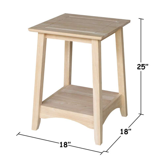 International Concepts - Bombay Tall End Table - OT-4TE veiw 2