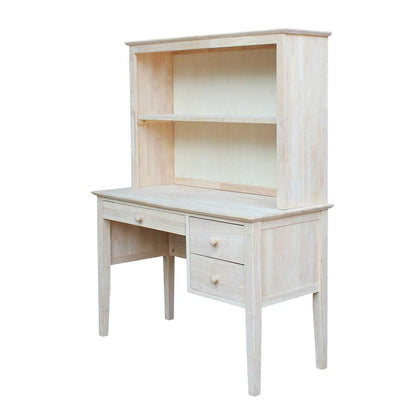 International Concepts - Brooklyn Desk with Hutch - K-OF66-65H veiw 1