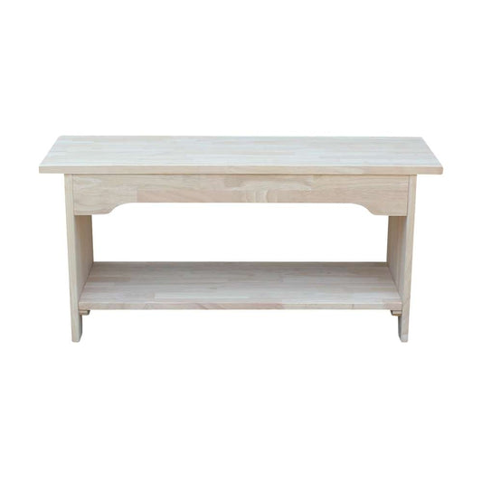 International Concepts - Brookstone Bench - 36in Long  - BE-36 veiw 2
