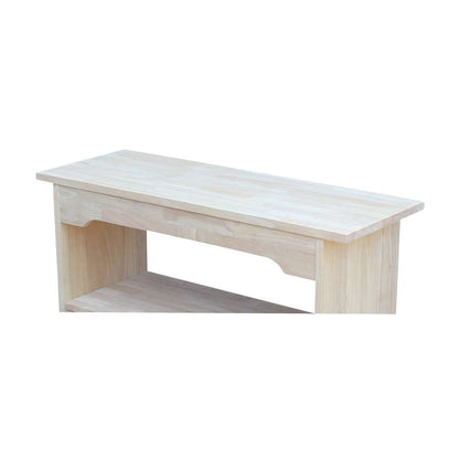 International Concepts - Brookstone Bench - 36in Long  - BE-36 veiw 5
