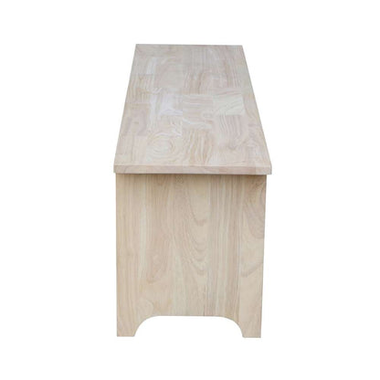 International Concepts - Brookstone Bench - 48in Long  - BE-48 veiw 4