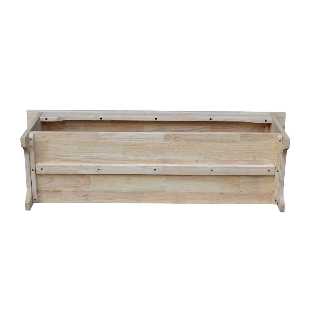 International Concepts - Brookstone Bench - 48in Long  - BE-48 veiw 5