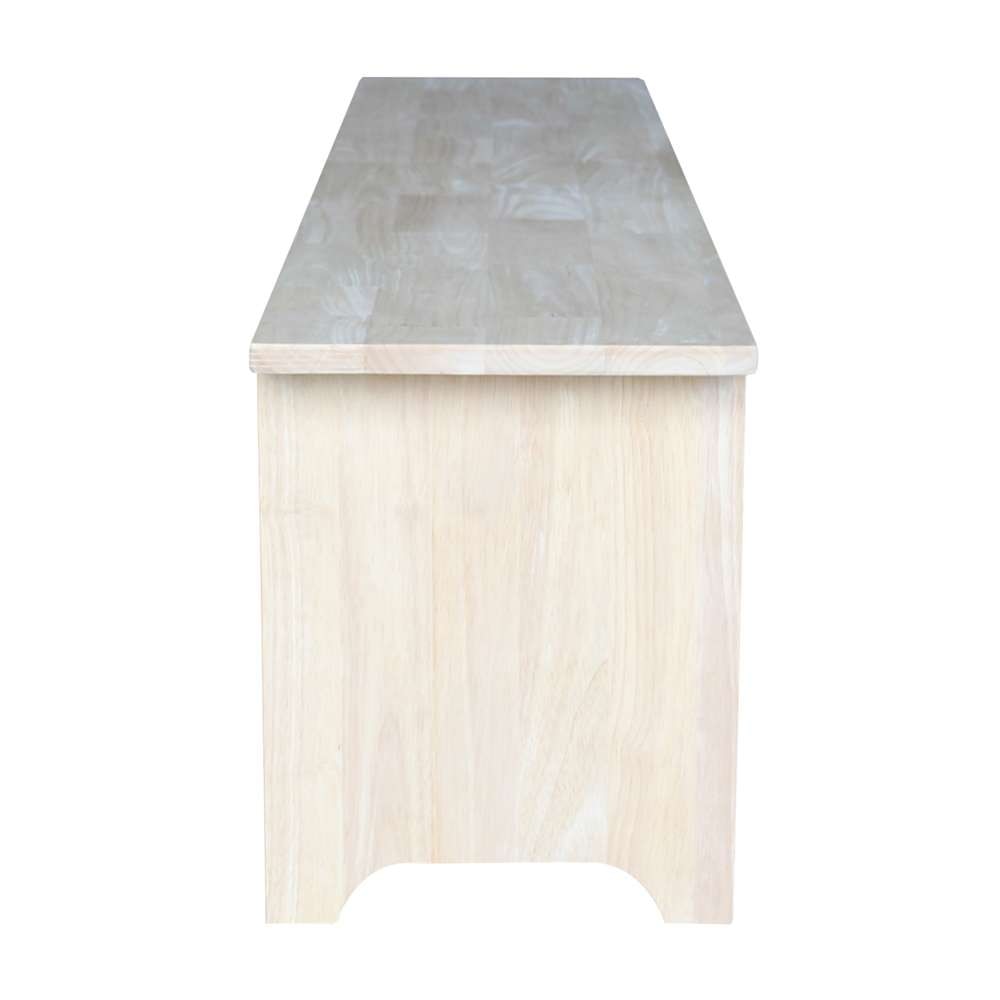 International Concepts - Brookstone Bench - 60in Long  - BE-60 veiw 4