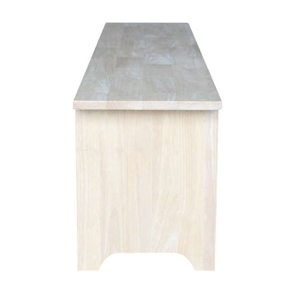 International Concepts - Brookstone Bench - 60in Long  - BE-60 veiw 4