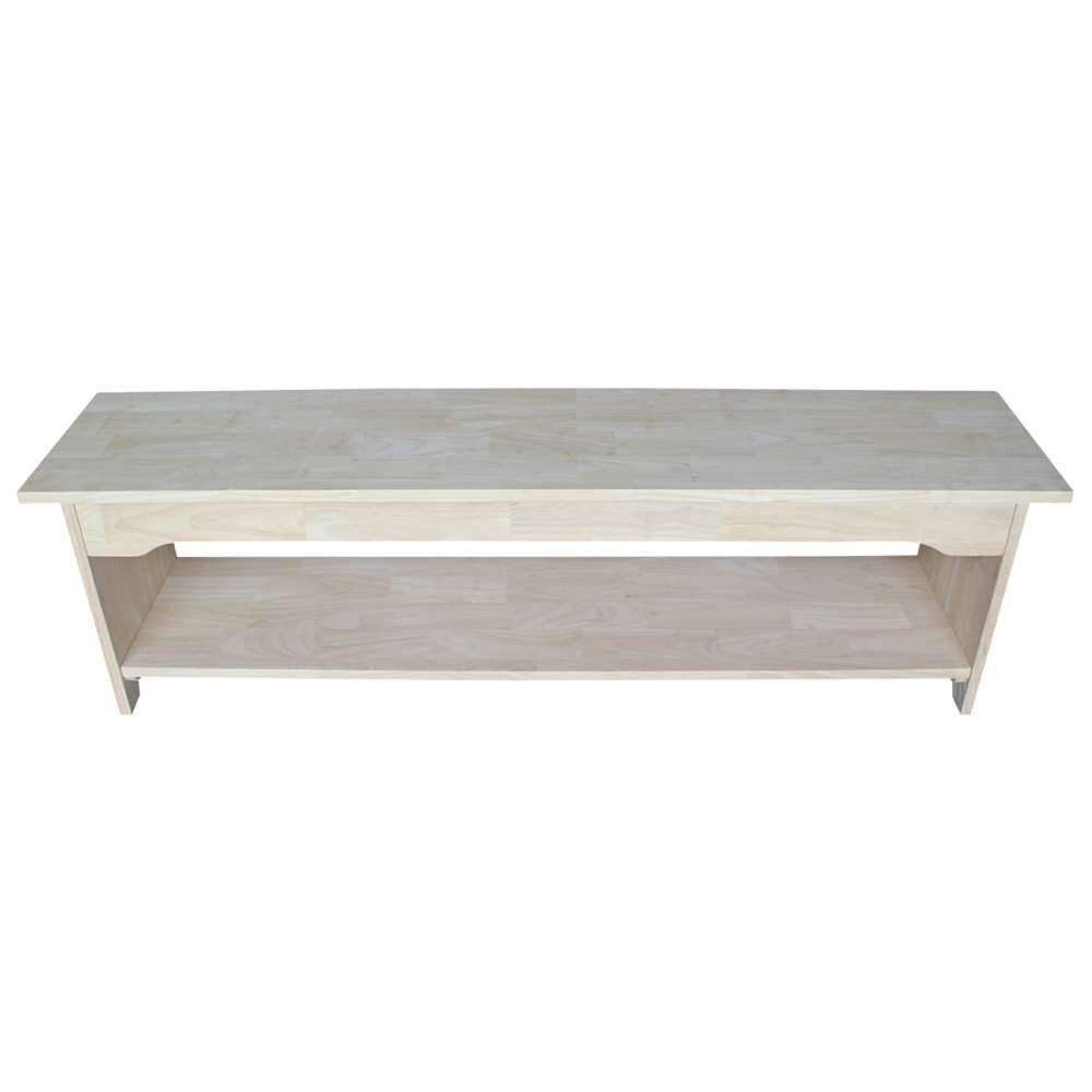 International Concepts - Brookstone Bench - 60in Long  - BE-60 veiw 6