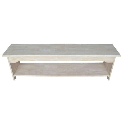 International Concepts - Brookstone Bench - 60in Long  - BE-60 veiw 6