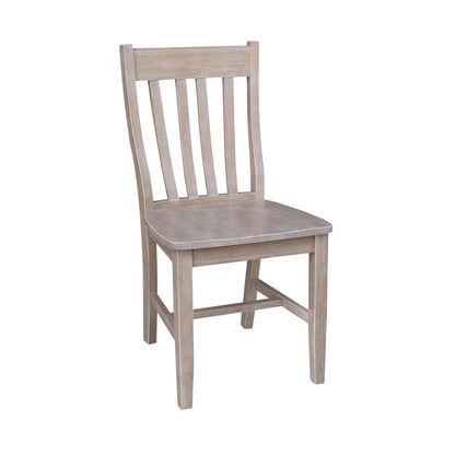 International Concepts - Cafe Chair in Washed Gray Taupe Finish (Set of 2) - C09-61P veiw 2