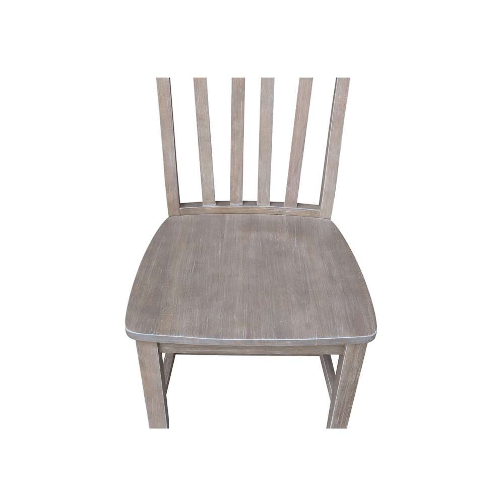 International Concepts - Cafe Chair in Washed Gray Taupe Finish (Set of 2) - C09-61P veiw 10
