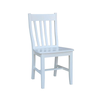 International Concepts - Cafe Chair in White Finish (Set of 2) - C08-61P veiw 2