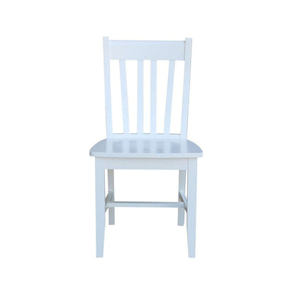 International Concepts - Cafe Chair in White Finish (Set of 2) - C08-61P veiw 6