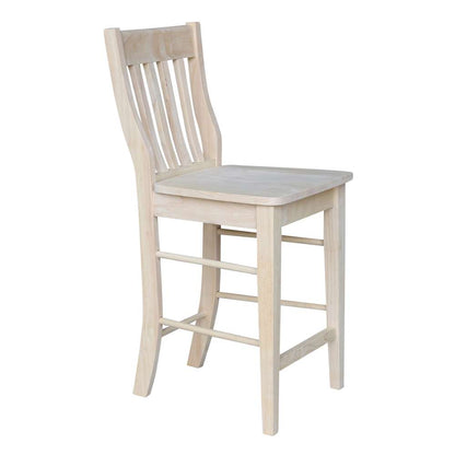 International Concepts - Cafe Stool - 24inSH - S-6162 veiw 6