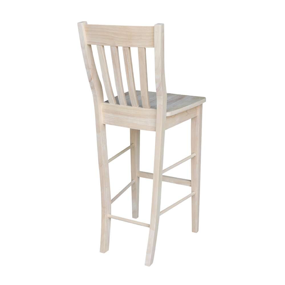 International Concepts - Cafe Stool - 30inSH - S-6163 veiw 2