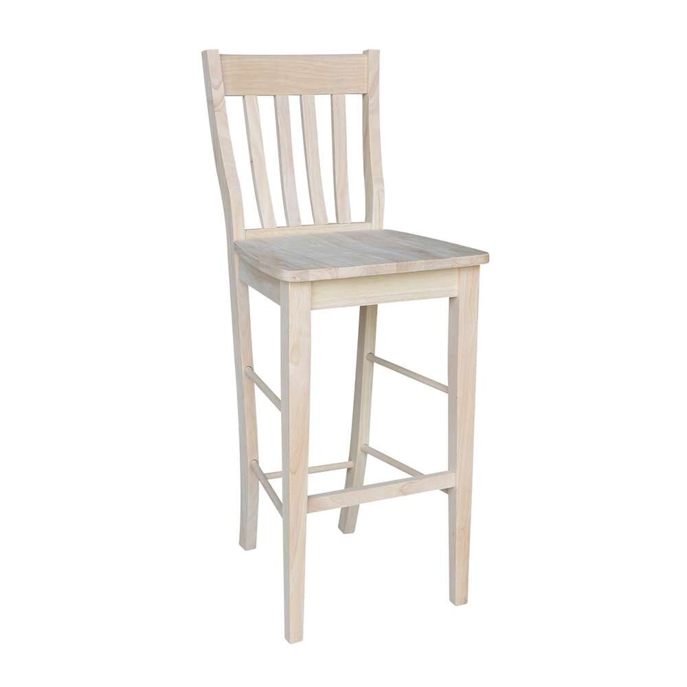 International Concepts - Cafe Stool - 30inSH - S-6163 veiw 4