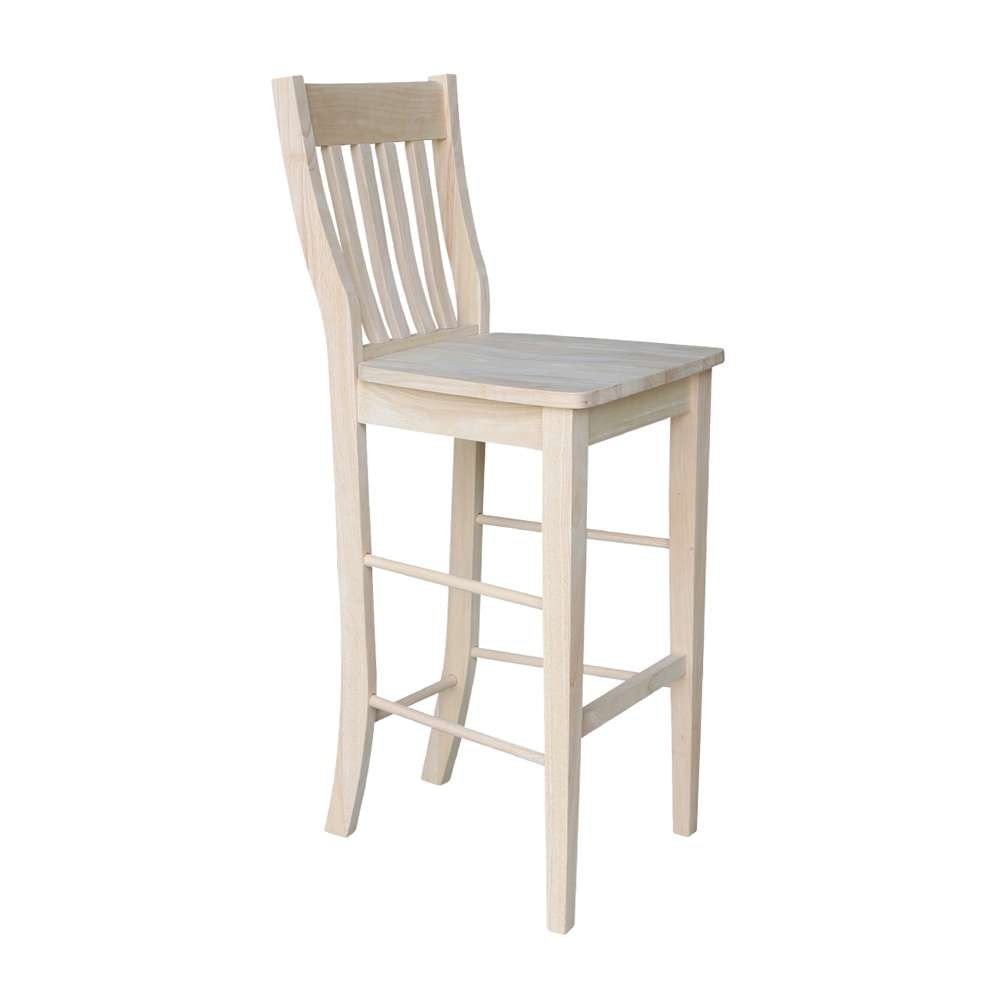 International Concepts - Cafe Stool - 30inSH - S-6163 veiw 7
