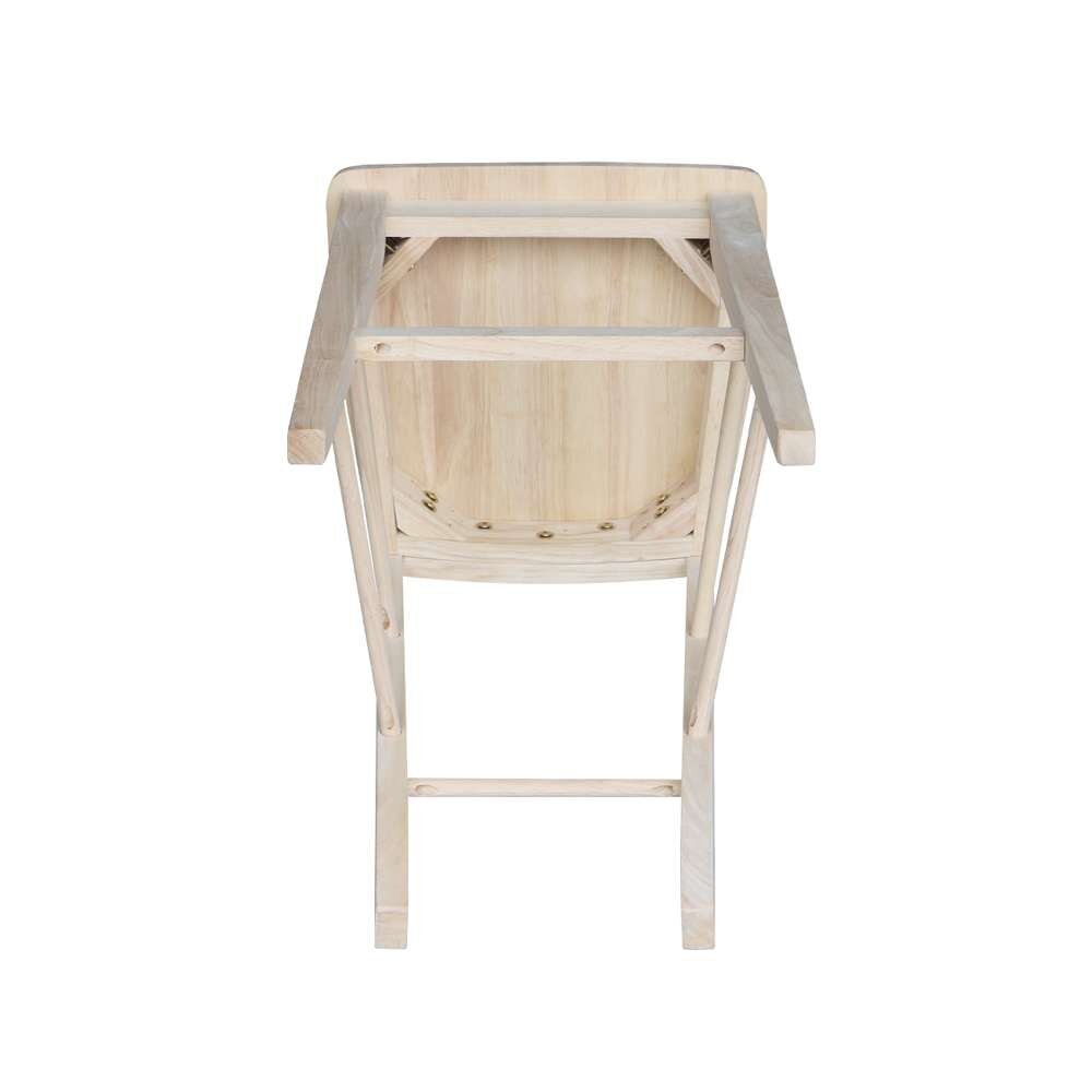 International Concepts - Cafe Stool - 30inSH - S-6163 veiw 8