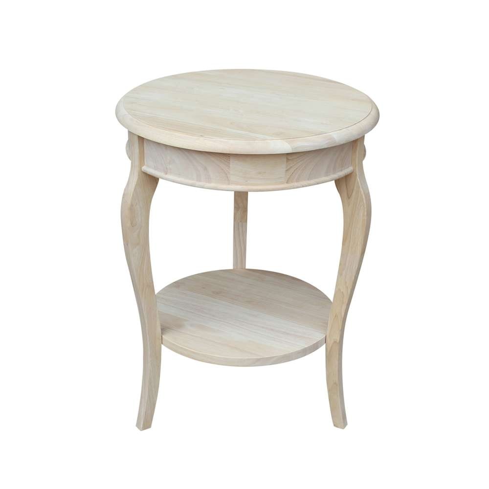 International Concepts - Cambria Round End Table - OT-18R-18 veiw 1
