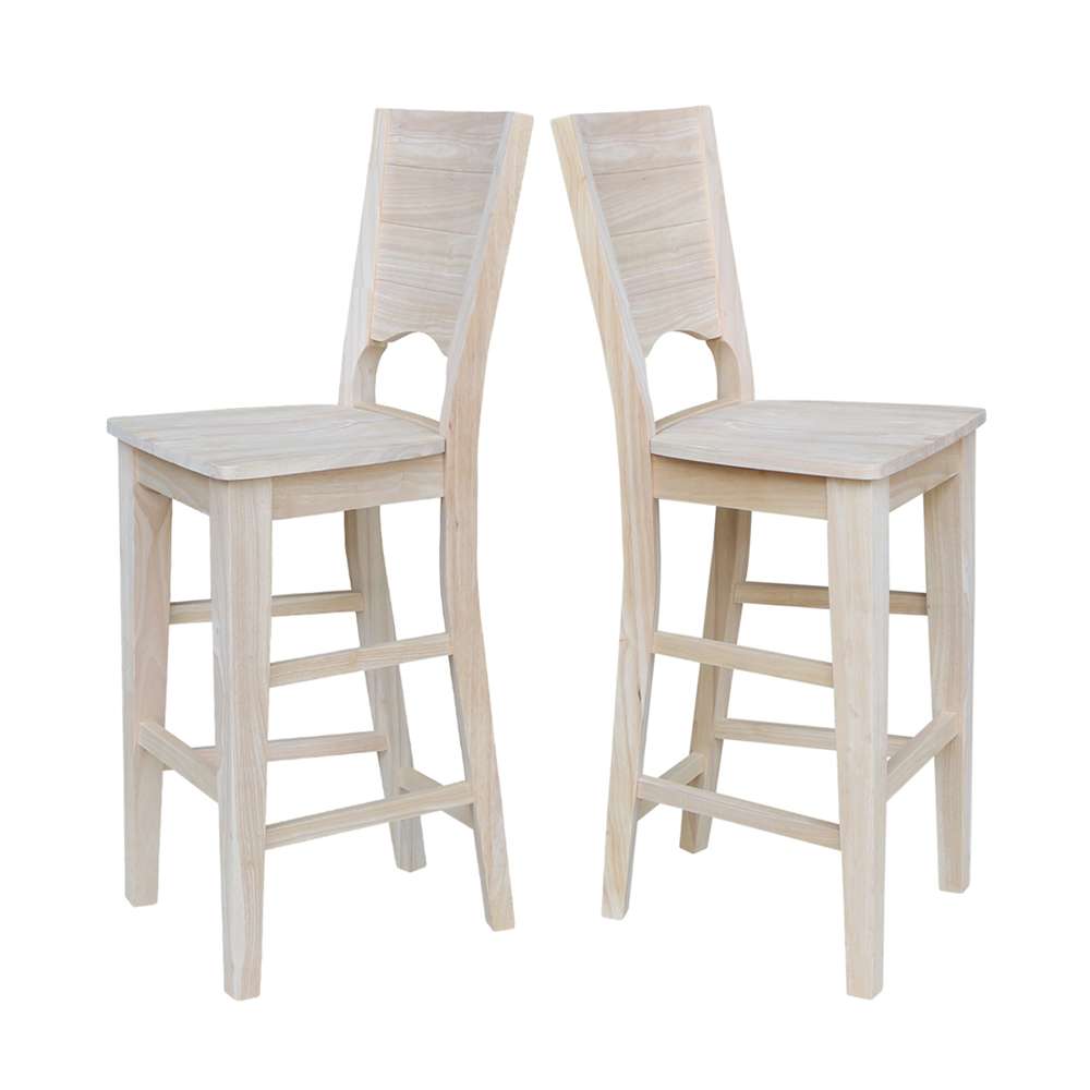 International Concepts - Canyon Bar Height Stool - 30inSH - S-483 veiw 6